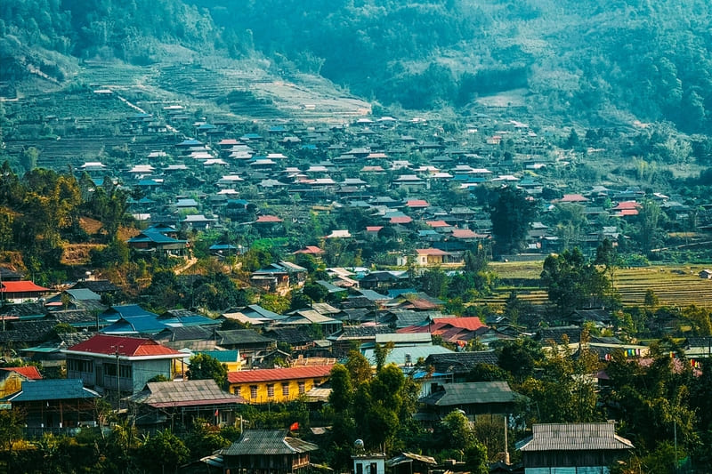 Phong cảnh thiên nhiên và du lịch cộng đồng tại Ngọc Chiến, Sơn La